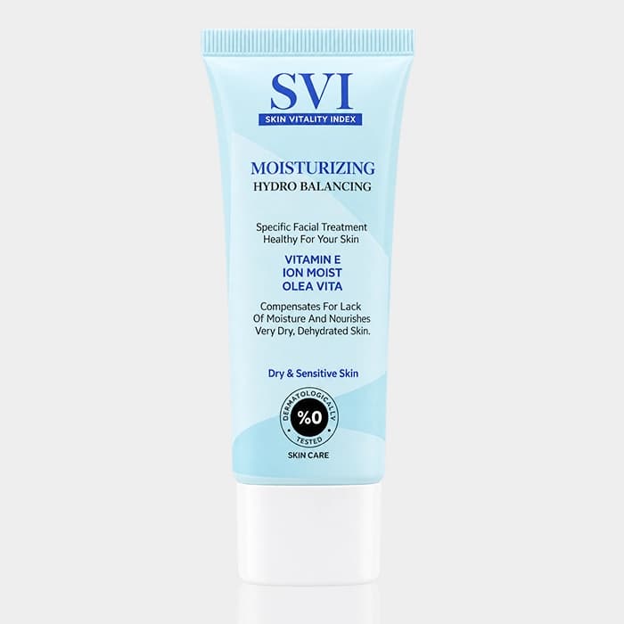 کرم آبرسان و مرطوب کننده پوست خشک اس وی آی SVI Dry & Sensitive Skin Moisturizing Cream 50ml — تصویر ۳