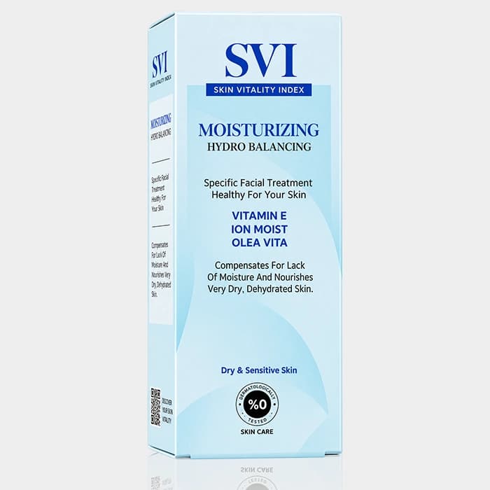 کرم آبرسان و مرطوب کننده پوست خشک اس وی آی SVI Dry & Sensitive Skin Moisturizing Cream 50ml — تصویر ۲