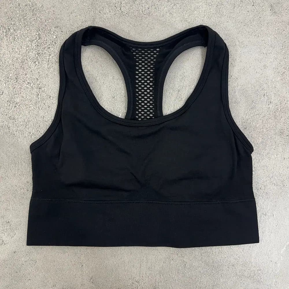نیم تنه زنانه استوک اروپایی anko مشکی سایز M — تصویر ۷