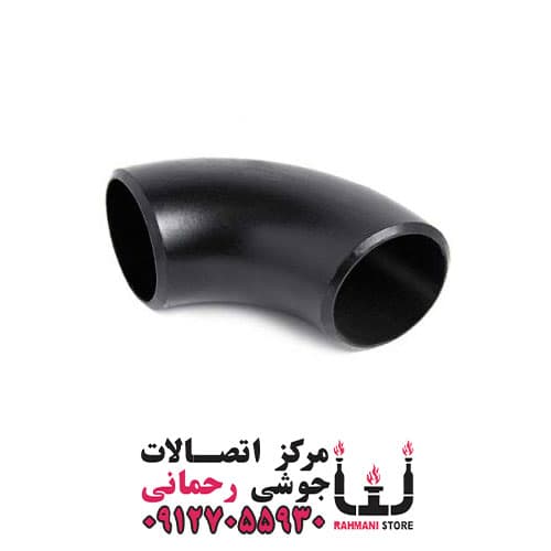 زانو جوشی 4 اینچ 90 درجه رده 40 بنکن – اتصالات رحمانی — تصویر ۲
