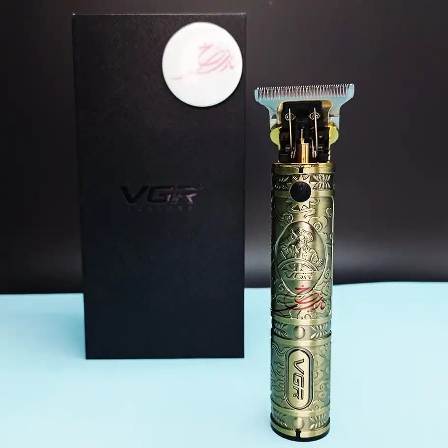 ماشین اصلاح خط زن وی جی آر وویجر VGR VOYAGER مدل V-085 طلایی — تصویر ۴