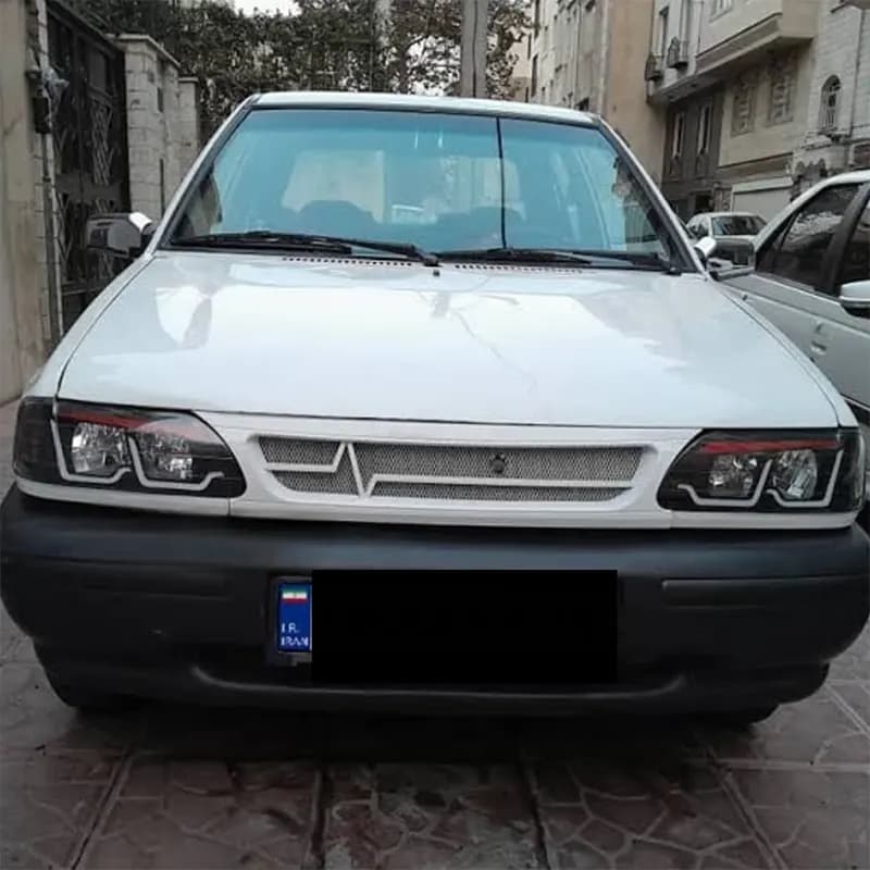 جلو پنجره پراید ۱۳۱ طرح ضربان — تصویر ۴