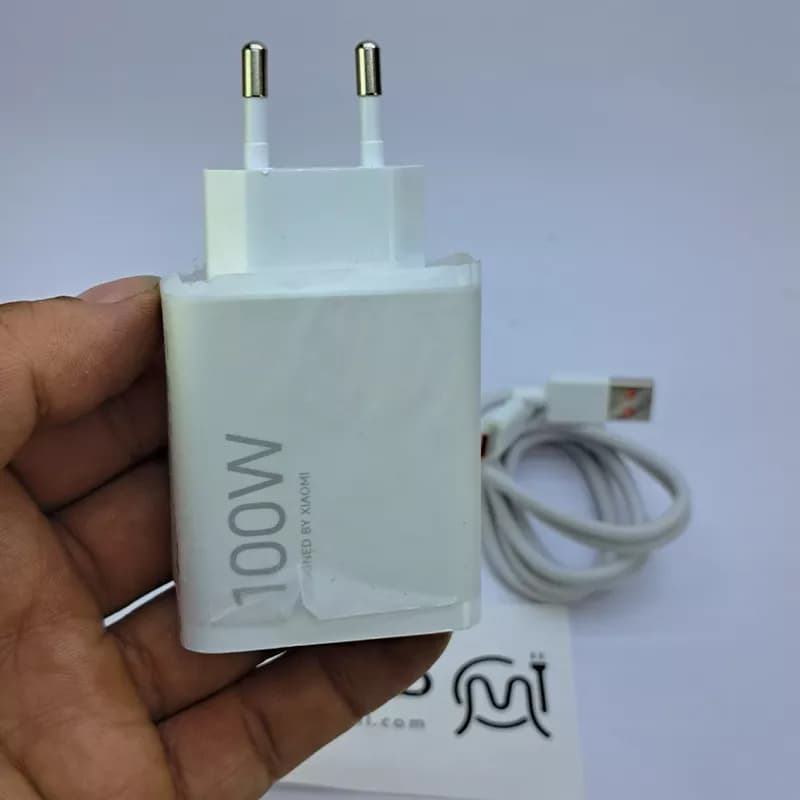 شارژر اصلی سرکارتنی 100 وات توربو شارژ MDY-19-ER شیائومی به همراه کابل 6A اصلی — تصویر ۱۲