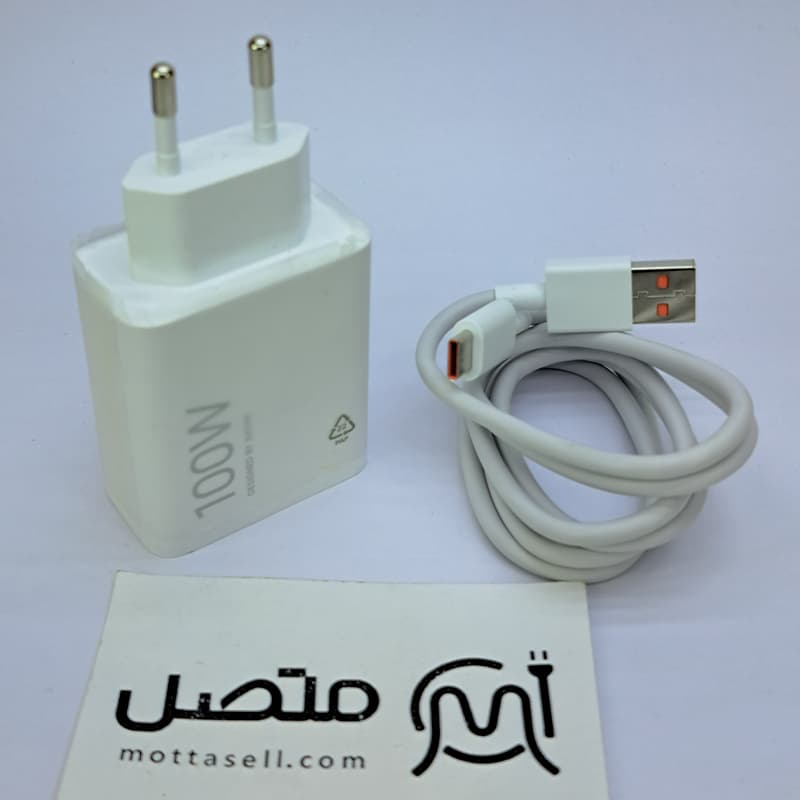 شارژر اصلی سرکارتنی 100 وات توربو شارژ MDY-19-ER شیائومی به همراه کابل 6A اصلی — تصویر ۹