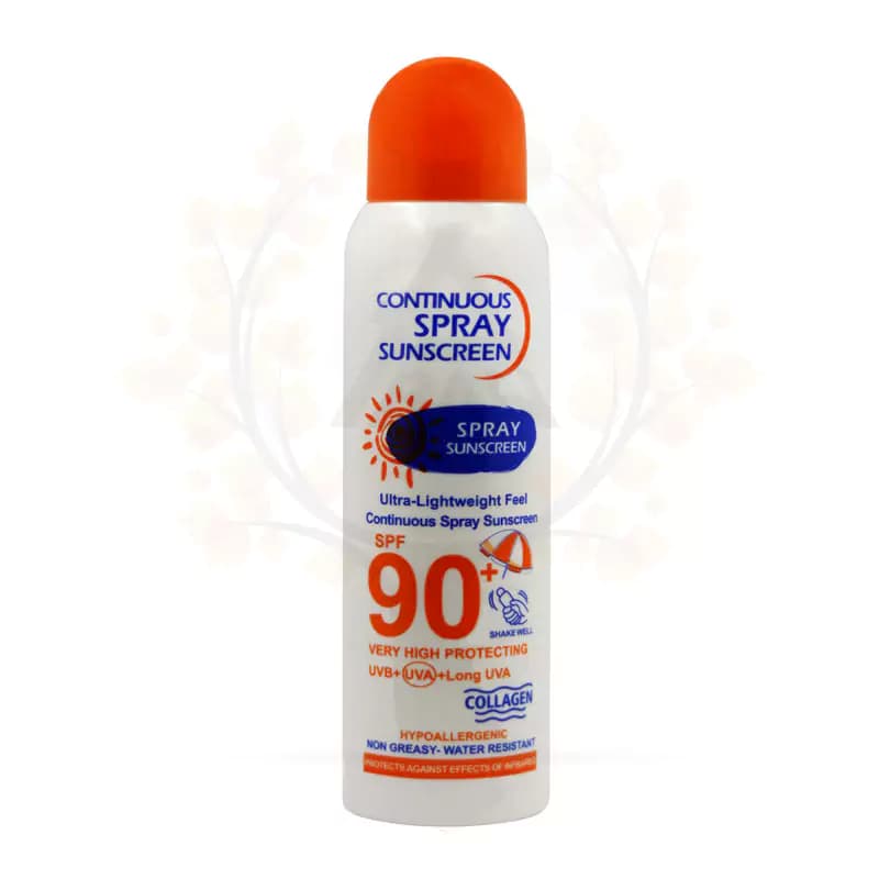 اسپری ضد آفتاب بی رنگ وکالی با SPF90 حجم 230 میل — تصویر ۲