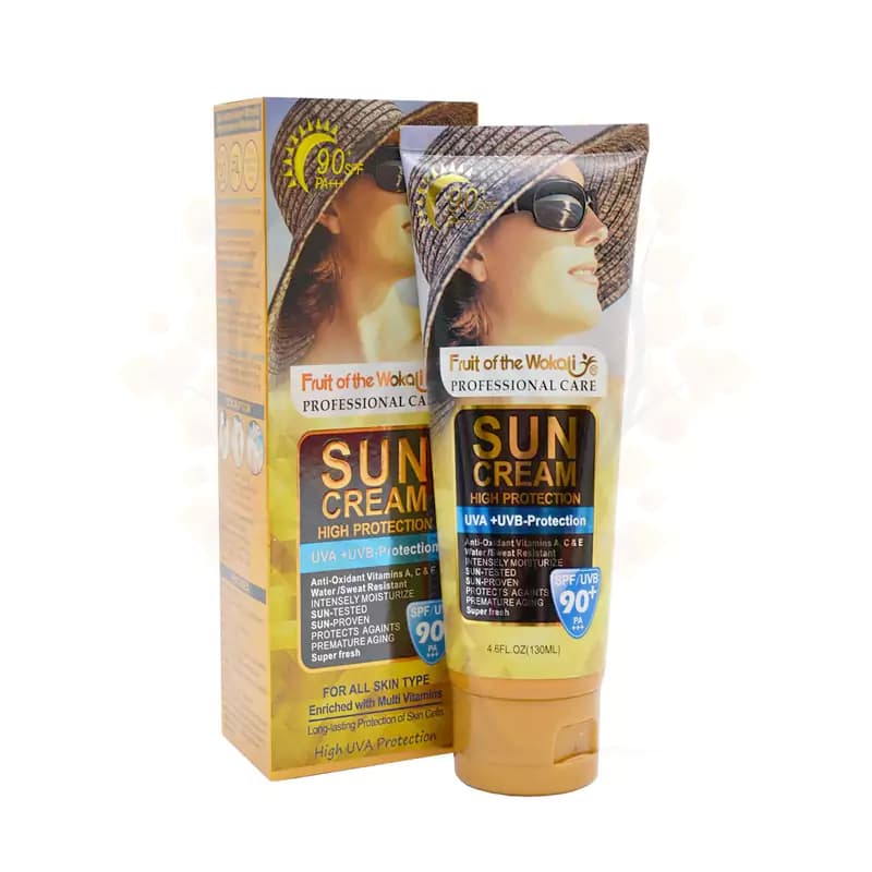 کرم ضد آفتاب بی رنگ وکالی با SPF90 حجم 130 میل — تصویر ۲