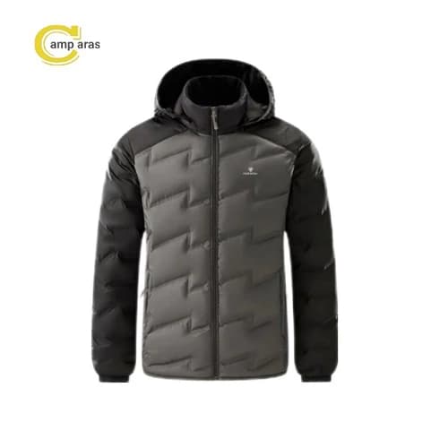 کاپشن پر کلاه دار مردانه کاراکال مدل CA-C3108B — تصویر ۶