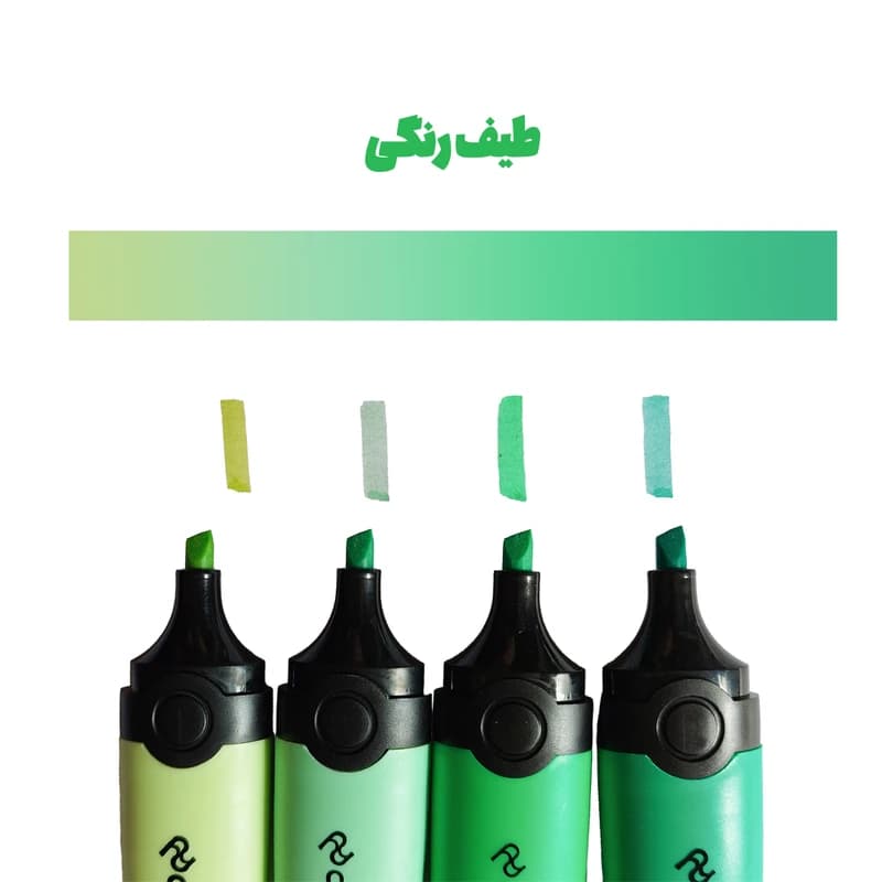 ماژیک علامت گذار کریتورز سی کلاس مدل لومو به همراه استیک نوت بسته 25 عددی — تصویر ۵