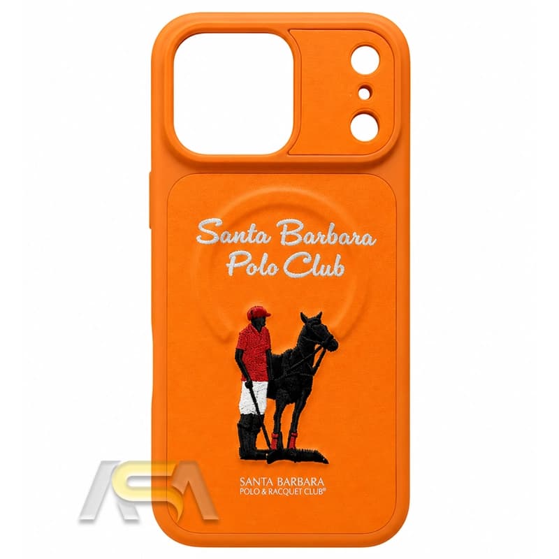 کاور چرمی Santa Barbara Polo مدل Questa مناسب برای iPhone 17 Pro — تصویر ۳