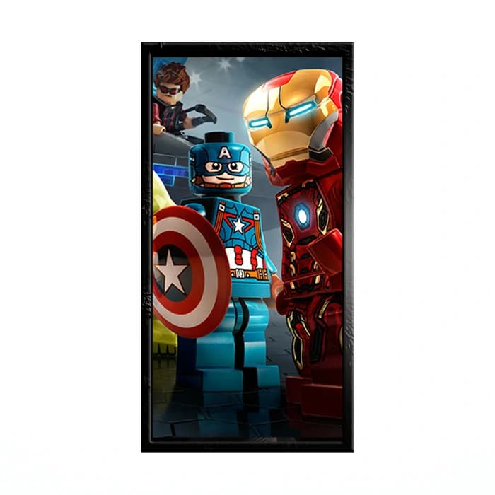 تابلو گیمینگ طرح Lego Marvel Avengers — تصویر ۳