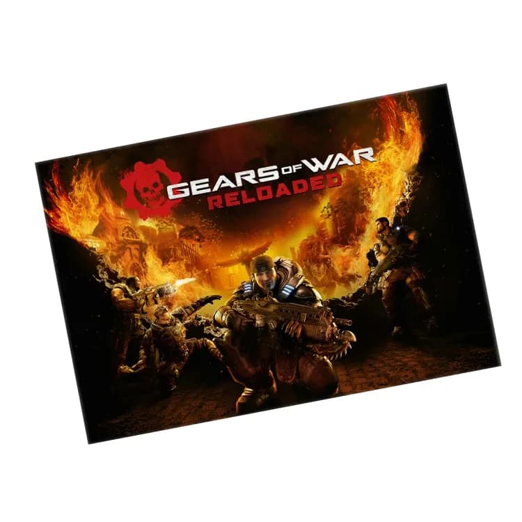 تابلو شاسی طرح بازی Gears of War: Reloaded