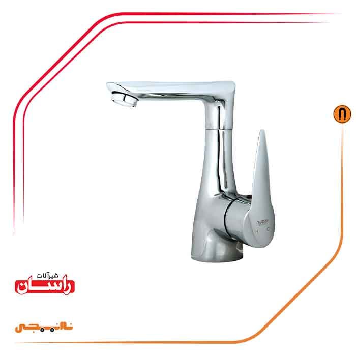شیر روشویی راسان مدل تندیس