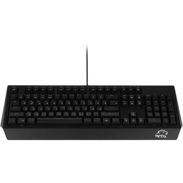 کیبورد گیمینگ تسکو مدل GK8127 با نورپردازی RGB — تصویر ۳