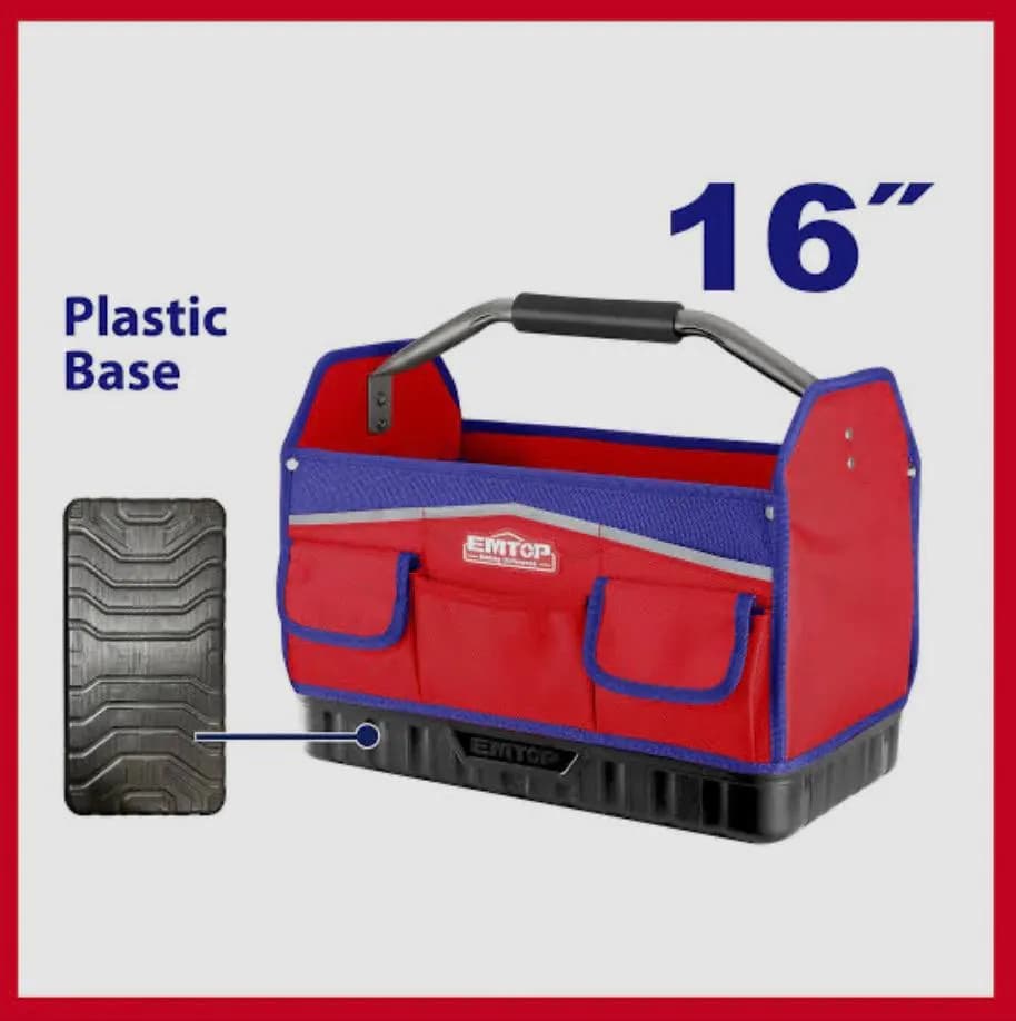 کیف ابزار برزنتی EMTOP مدل ETBG38164 | 16 اینچ — تصویر ۳