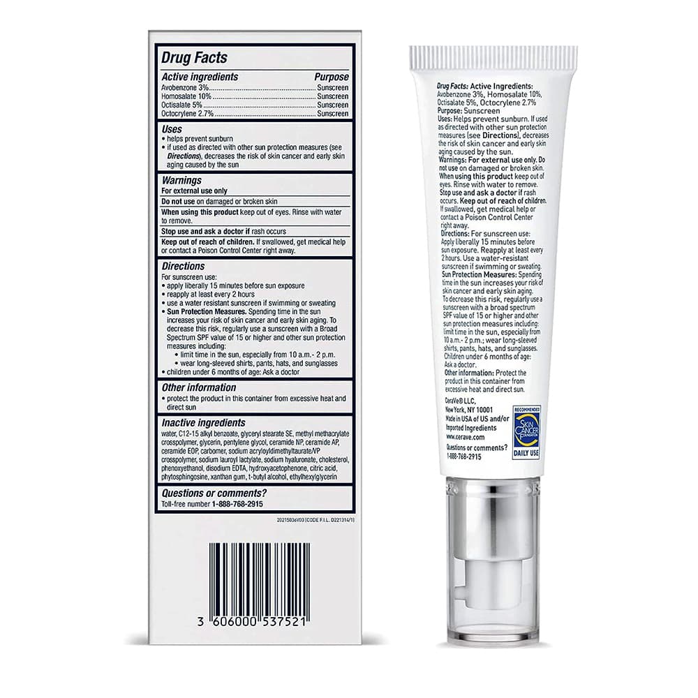 لوسیون مرطوب کننده و ضد آفتاب سراوی CeraVe Ultra-Light Moisturiser Lotion with Sunscreen SPF30 50ml — تصویر ۱۰