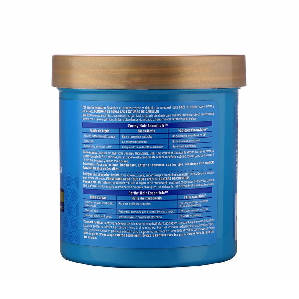 ماسک آبرسان مو روغن آرگان و ماکادمیا اوری استرند Every Strand Argan Oil with Macadamia Hydrating Hair Masque 425g — تصویر ۹