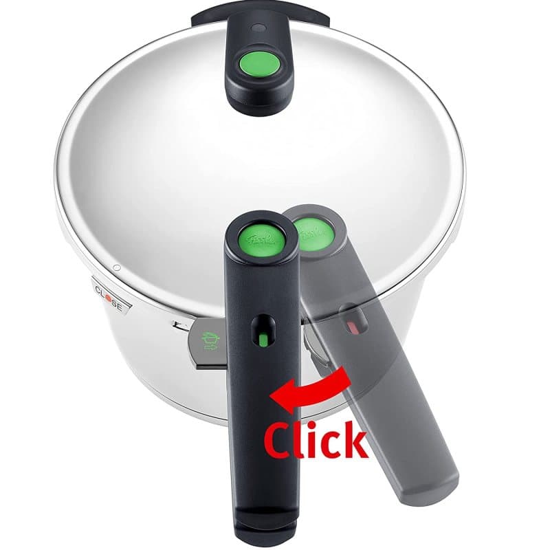 زودپز فیسلر ویتاکوئیک سبز براق 6 لیتر Fissler — تصویر ۱۱
