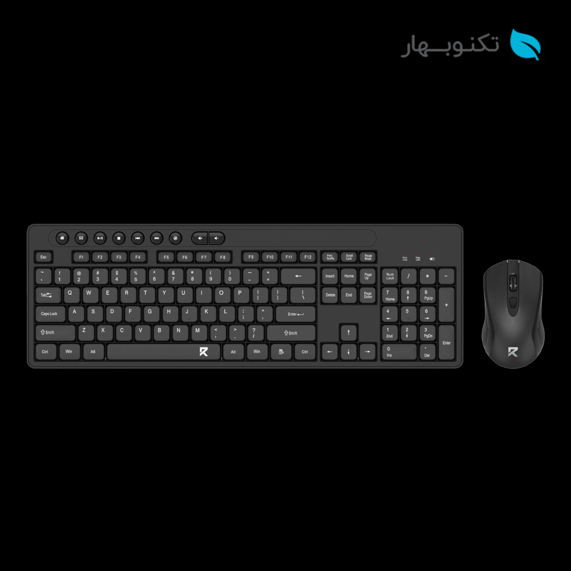 کیبورد و موس بیسیم اداری REDRAGON مدل BS-7094