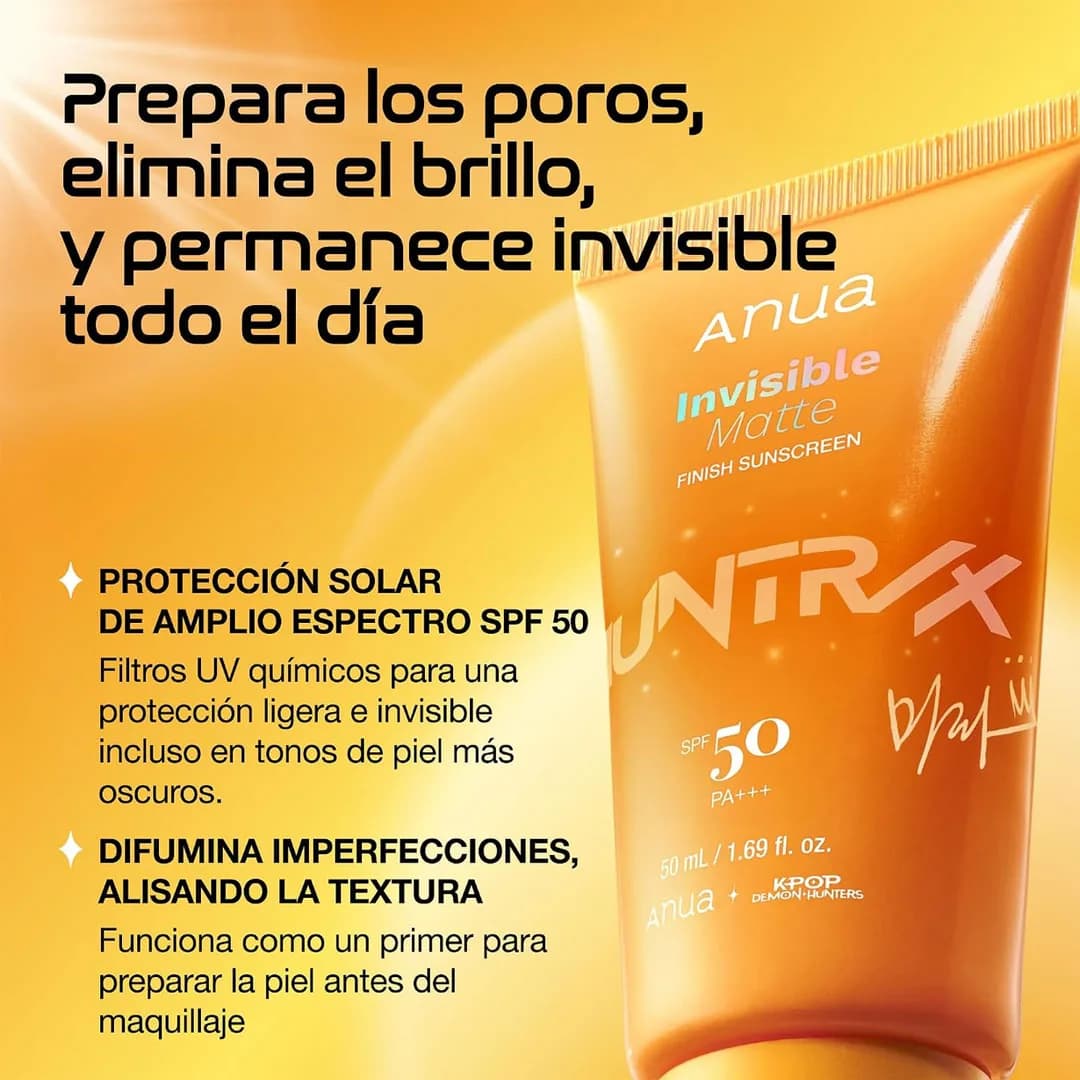 کرم ضد آفتاب مات کننده آنوا Invisible Matte Finish — تصویر ۶