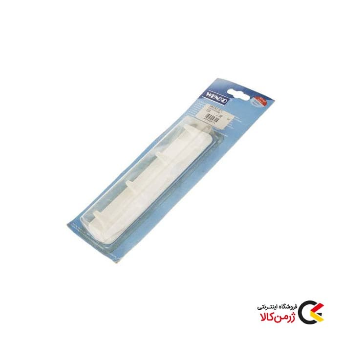 گیره آویز چسبی 4 شاخه سفید پلاستیکی دیواری از برند ونکو