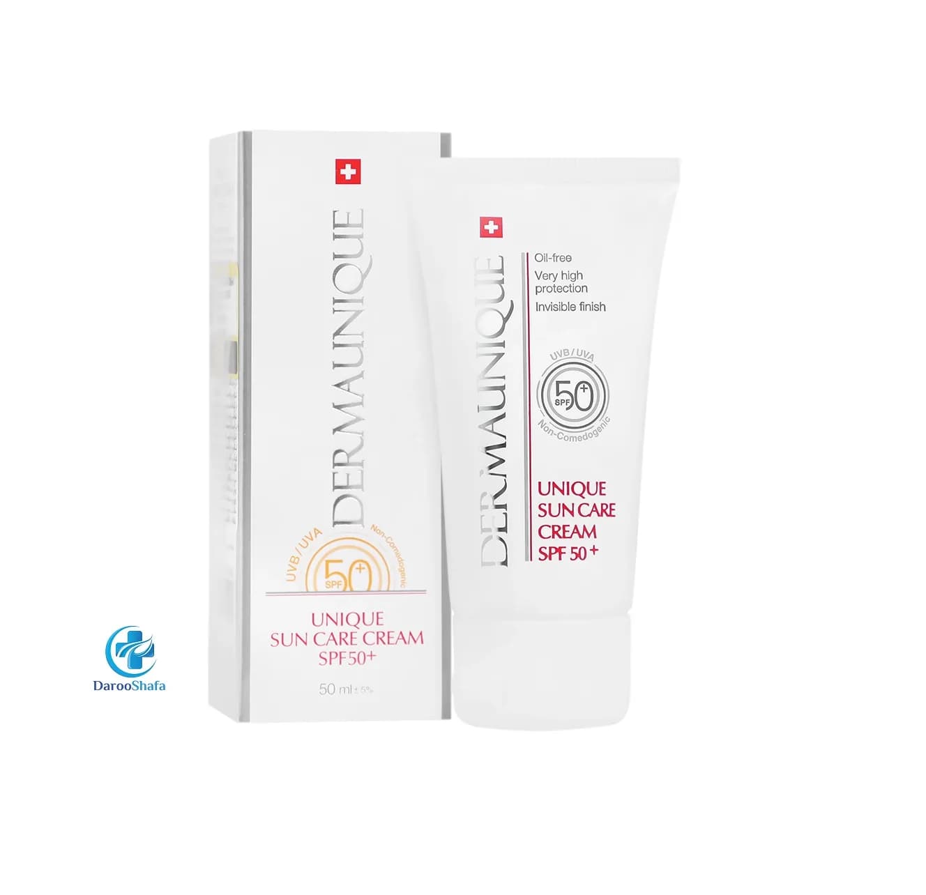 کرم ضد آفتاب بی رنگ 50 SPF درمایونیک — تصویر ۳