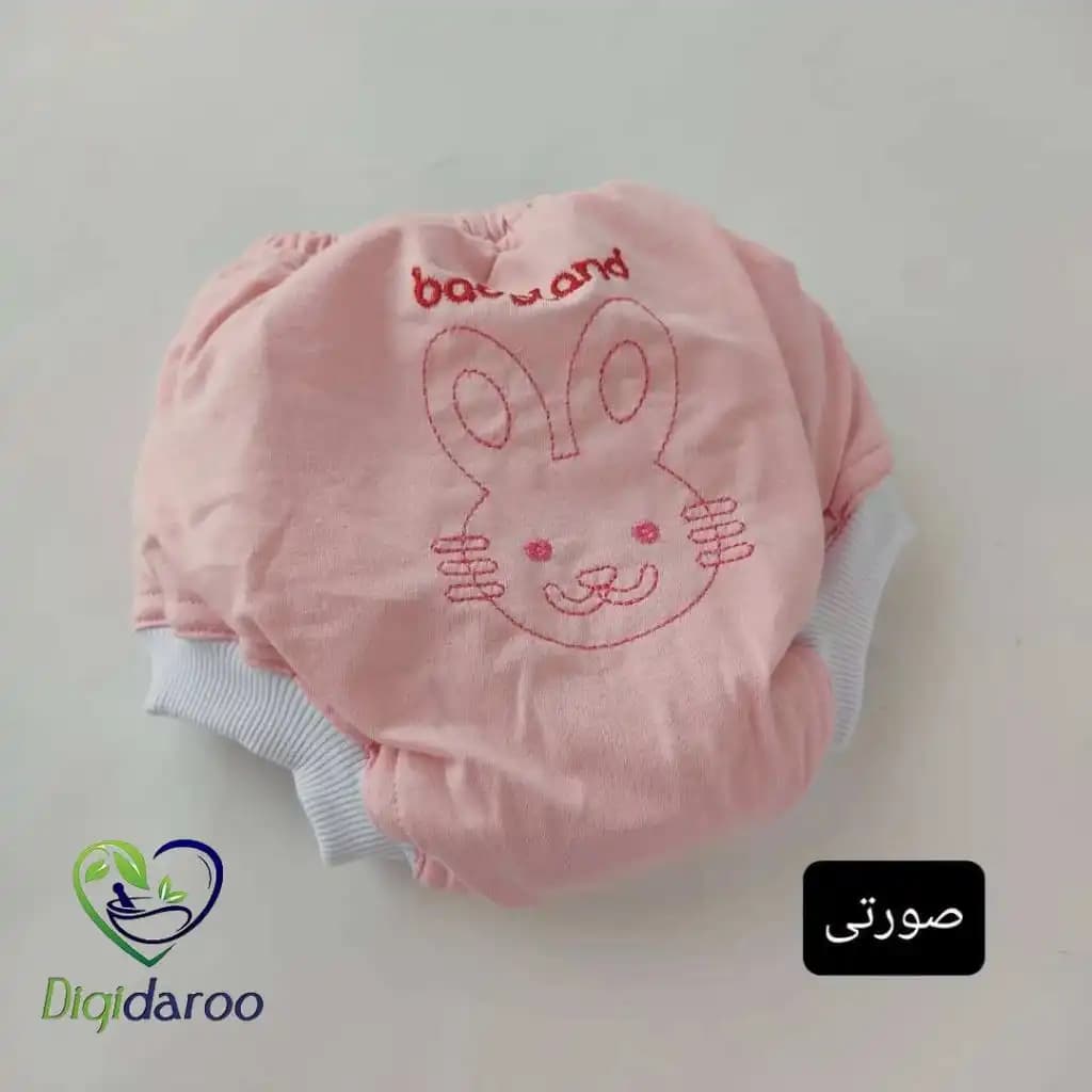 شورت آموزشی بیبی لند سایز بزرگ (Larg) صورتی — تصویر ۲