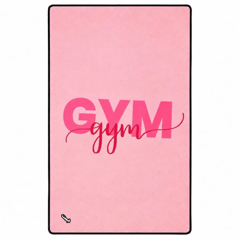 حوله ورزشی میکرو پنبه سایز ۵۰×۱۰۰ سانتیمتر مدل مدل GYM کد A377