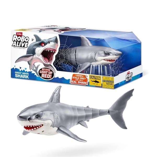کوسه رباتیک Robo Alive مدل Great White Shark — تصویر ۲