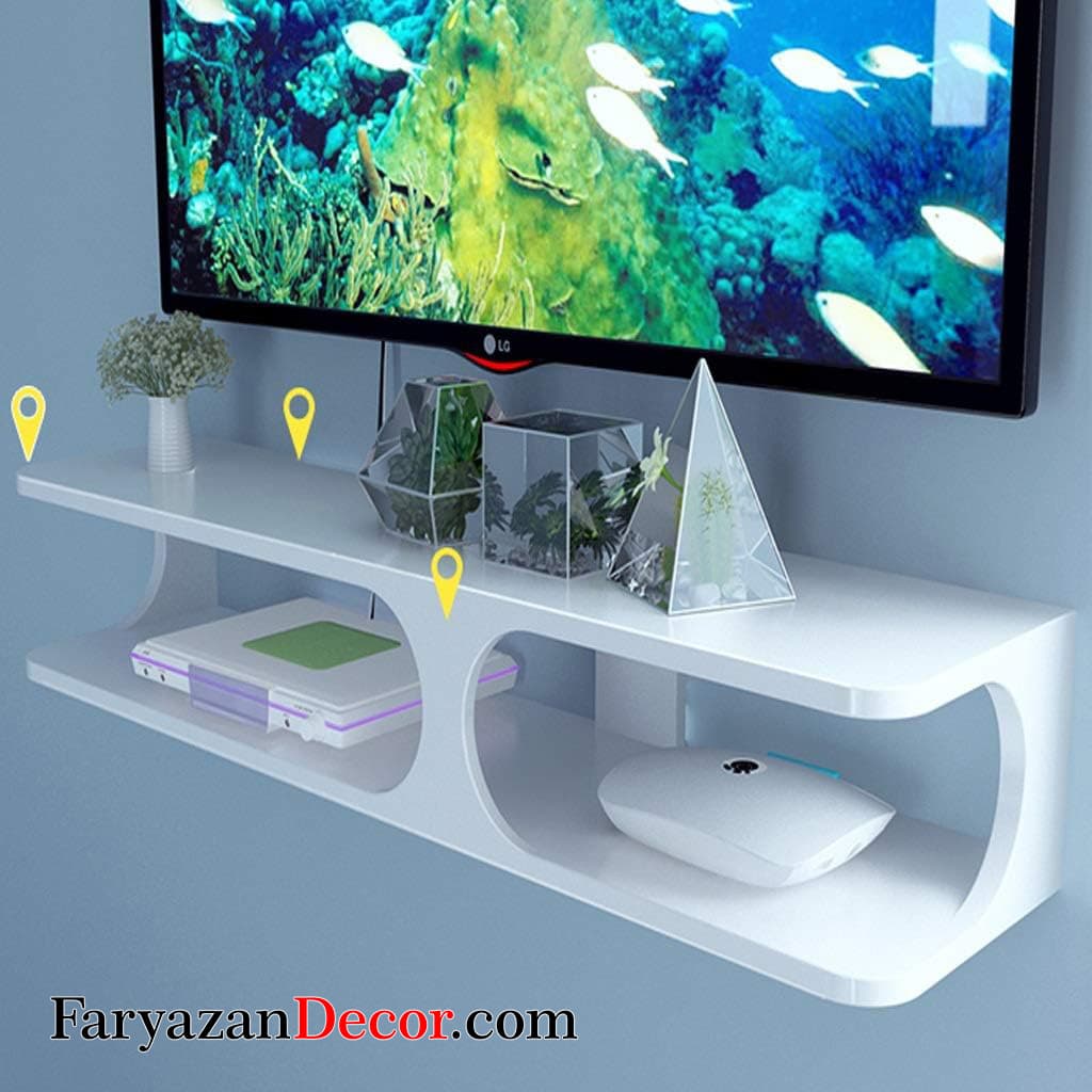 میز تلویزیون دیواری فریازان دکور مدل montado — تصویر ۶