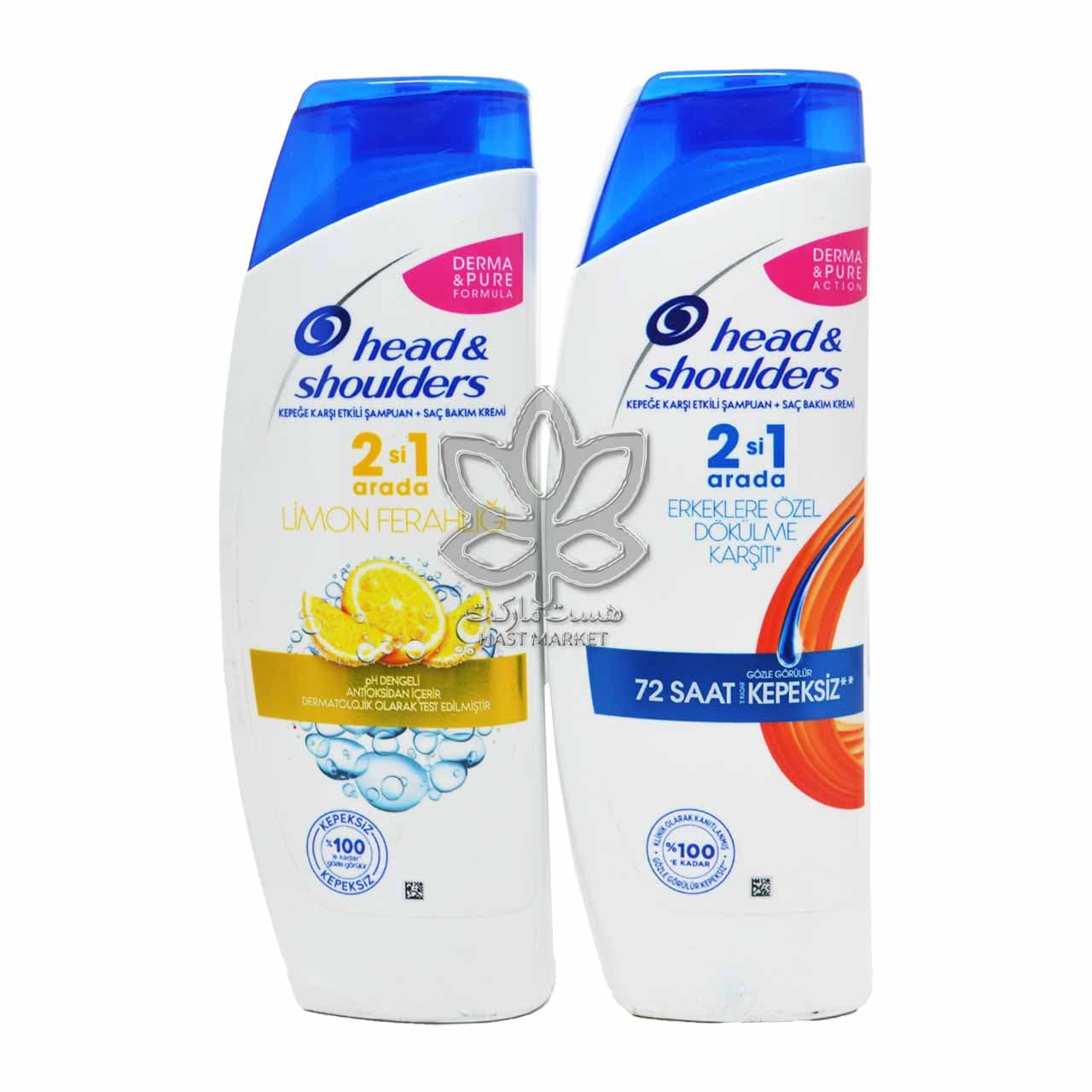 شامپو ضد شوره سر و بدن مراقبت روزانه ( با لیمو ) 350 میل هد اند شولدرز – head & shoulders — تصویر ۳