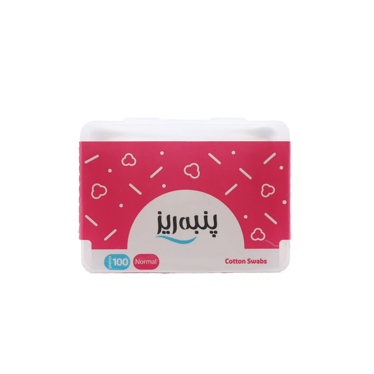 گوش پاک کن مکعبی پنبه ریز 100 عددی — تصویر ۵