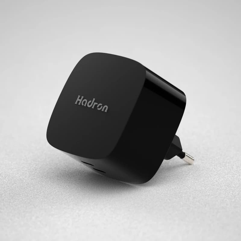 شارژر دیواری 65 وات هادرون Hadron مدل C1016 با دو پورت تایپ سی — تصویر ۱۱