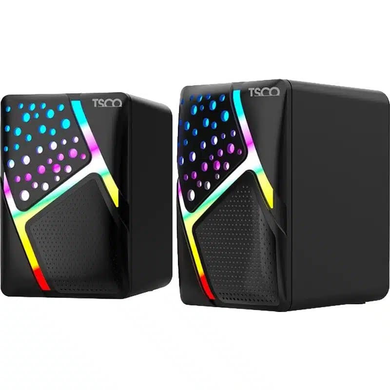 اسپیکر رومیزی دو تکه RGB تسکو مدل TS2051 — تصویر ۹