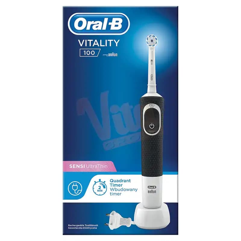 مسواک برقی اورال بی Vitality 100 Sensi UltraThin — تصویر ۸