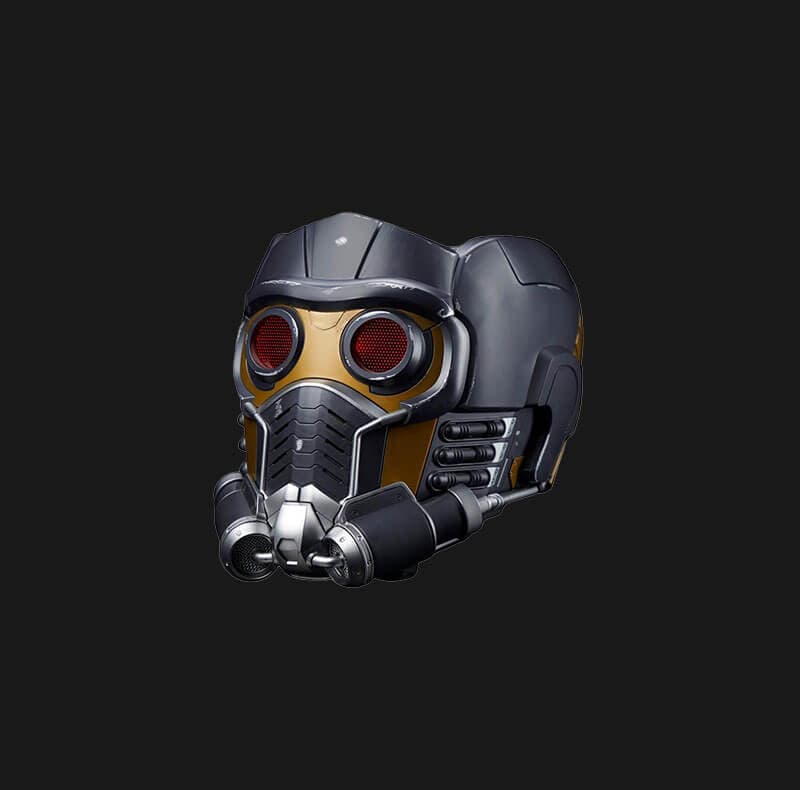 کالکتور کلاه الکترونیکی استار لُرد The Infinity Saga – Marvel Legends Electronic Helmet Star-Lord — تصویر ۸