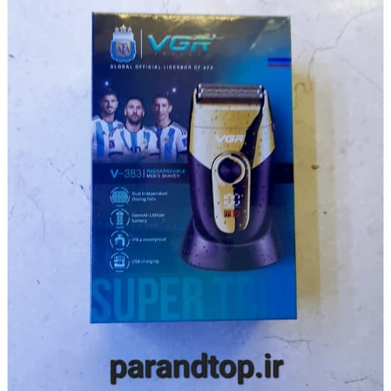 ماشین اصلاح (شیور صورت و بدن) وی جی آر VGR V_383 اورجینال