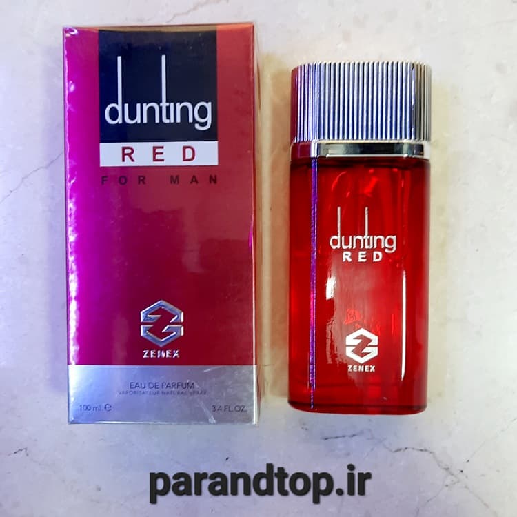 ادکلن زنیکس دانتینگ رد ZENEX dunting red حجم 100 میل — تصویر ۲