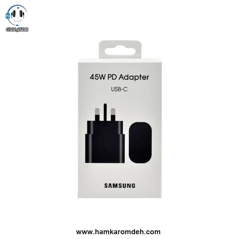 شارژر NOTE 20 3PIN سامسونگ (SAMSUNG) 45W مشکی — تصویر ۵