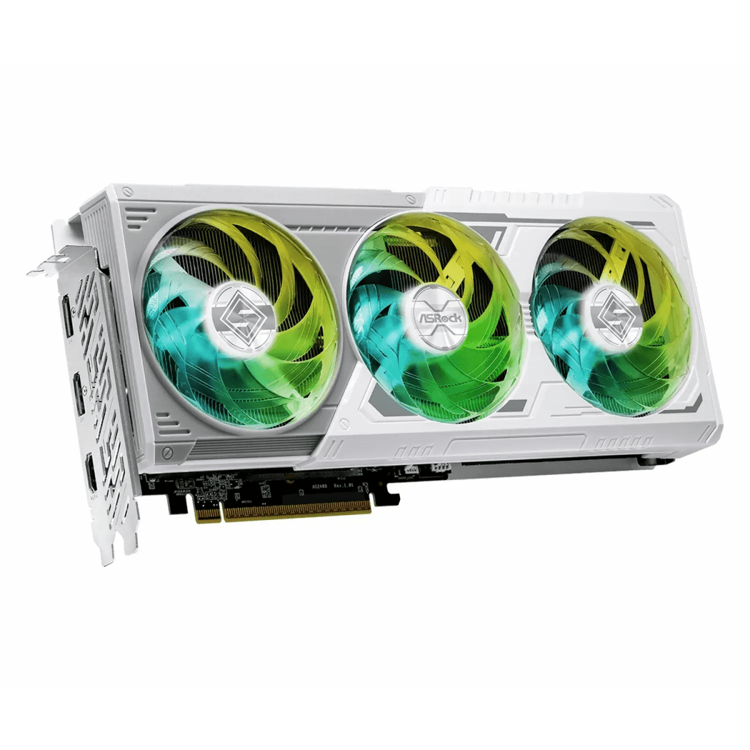 کارت گرافیک ASRock RX 9060 XT Steel Legend OC 16GB — تصویر ۵
