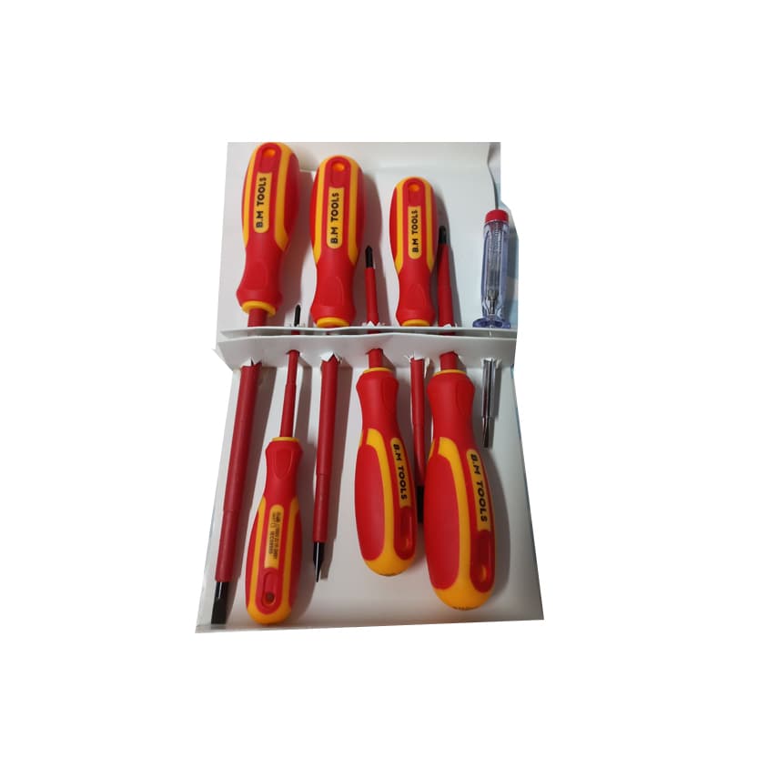 پیچ گوشتی بی ام (B.M) 7 عددی عایق برق مدل 0207S-VDE — تصویر ۵