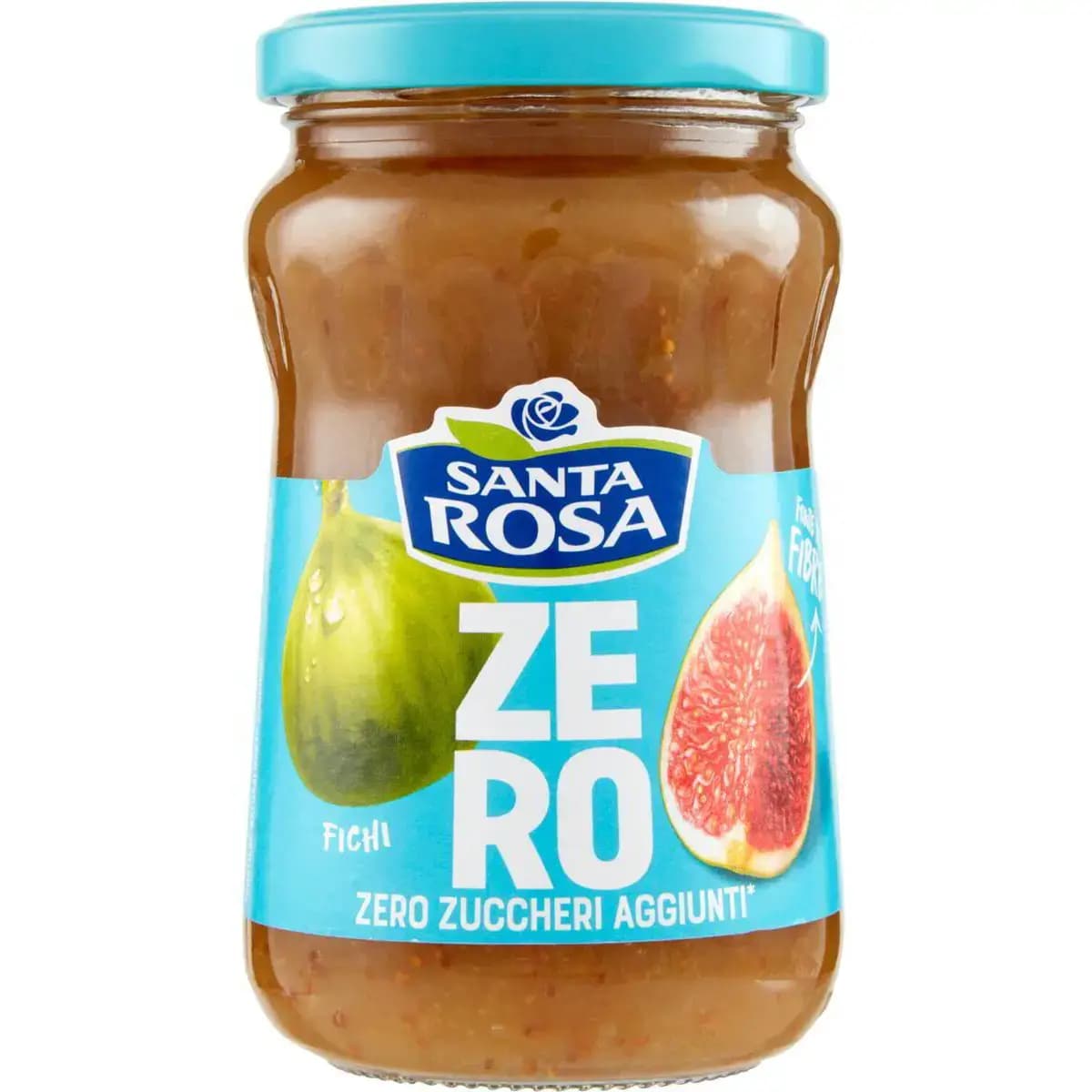مربای بدون قند انجیر سانتا روزا ۳۰۰ گرم Santa Rosa Zero Zuccheri — تصویر ۲