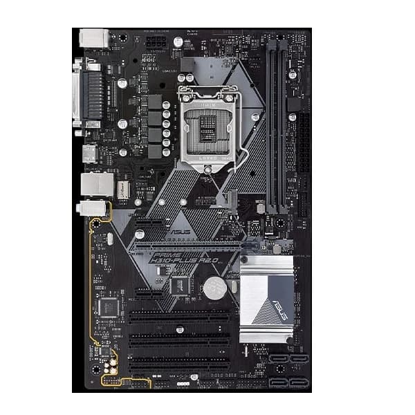مادربرد ASUS Prime H310-Plus R2.0 سوکت LGA1151 چیپست Intel H310 فرم فاکتور ATX با پشتیبانی از پردازندههای نسل 8 و 9 اینتل و حافظه DDR4 — تصویر ۵
