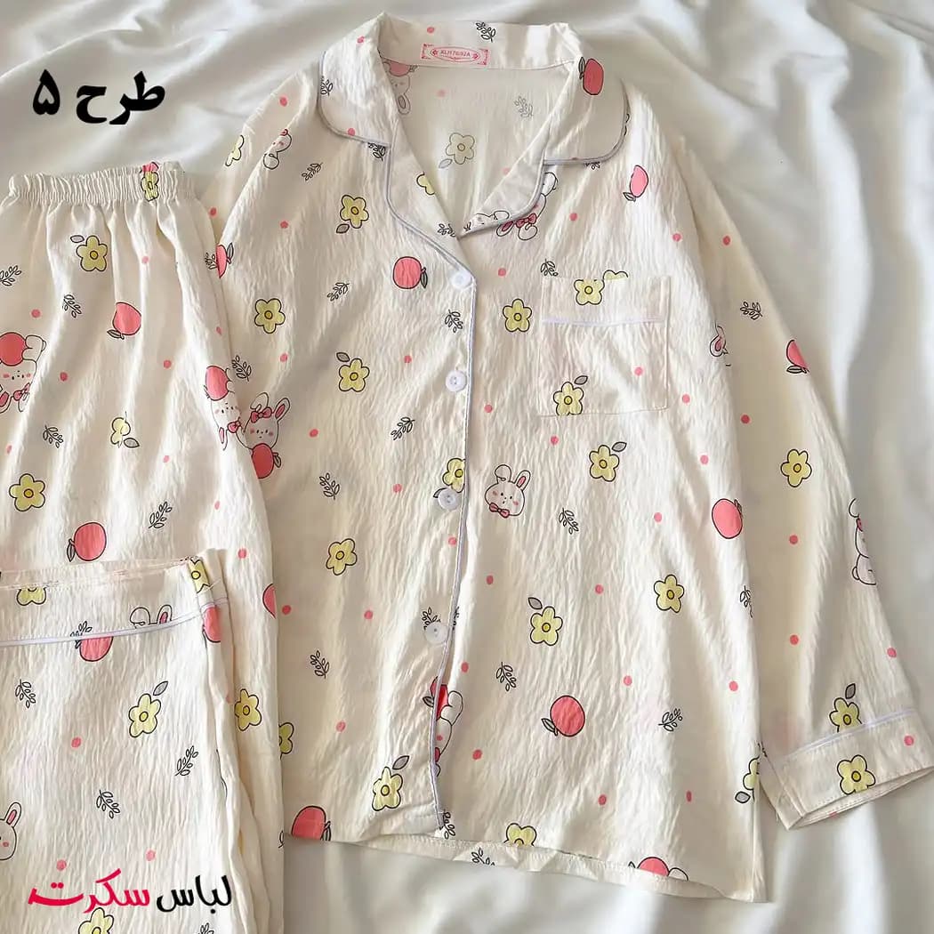 بلوز و شلوار راحتی فانتزی زنانه lslux0037 — تصویر ۹