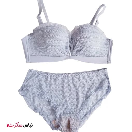 لباس زیر ست شورت و سوتین اسفنجی ls8083 — تصویر ۳