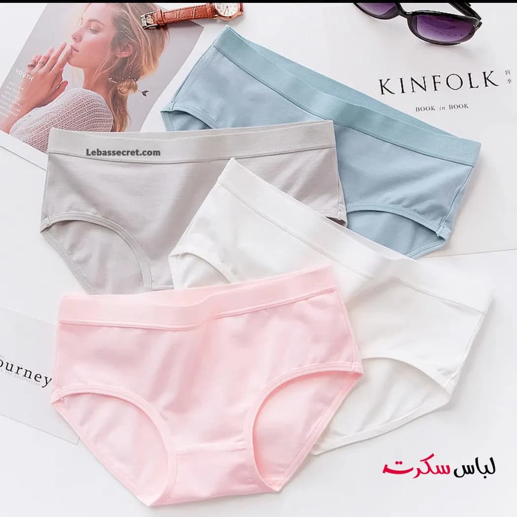 شورت نخی زنانه بسته 3 عددی Ls040 — تصویر ۸