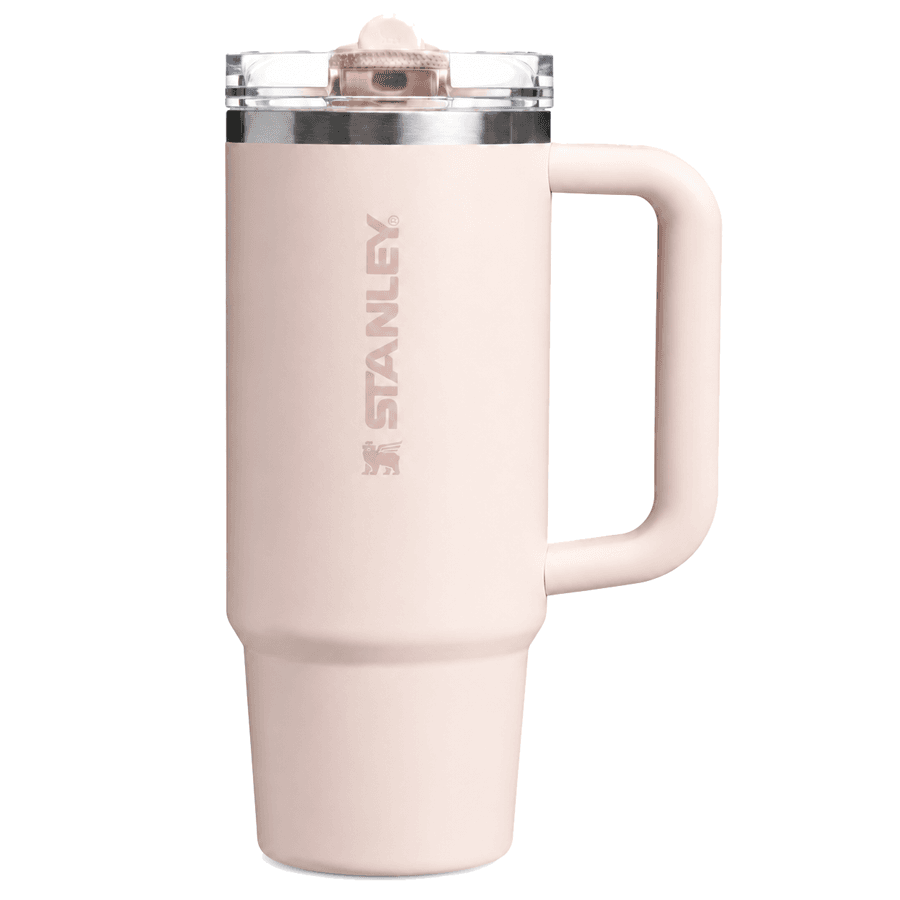 ماگ تامبلر استنلی 887ml 30oz ضد نشت رنگ رز کوارتز STANLEY QUENCHER PROTOUR TUMBLER — تصویر ۹