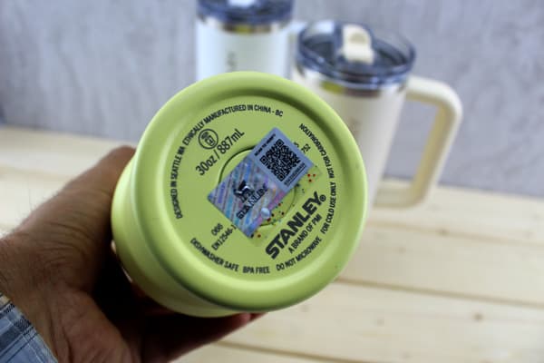 ماگ تامبلر استنلی 887ml 30oz ضد نشت رنگ رز کوارتز STANLEY QUENCHER PROTOUR TUMBLER — تصویر ۸