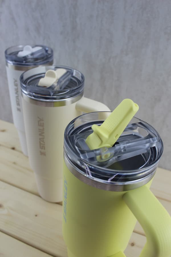 ماگ تامبلر استنلی 887ml 30oz ضد نشت رنگ رز کوارتز STANLEY QUENCHER PROTOUR TUMBLER — تصویر ۶