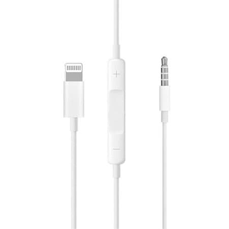 کابل تبدیل لایتنینگ به جک 3.5 AUX مدل MH021 به طول 1 متر — تصویر ۲