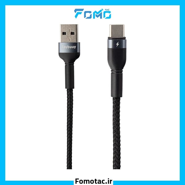 کابل شارژ تایپ سی سی بای (Saybuuy) مدلK1-C — تصویر ۳